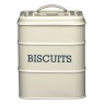 Living Nostalgia Cream Biscuit Tin