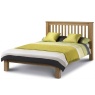 Julian Bowen Amsterdam Oak Bed - Low Foot Style