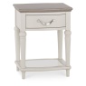 Montreal Grey 1 Drawer Lamp Table