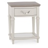 Montreal Grey 1 Drawer Lamp Table