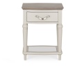 Montreal Grey 1 Drawer Lamp Table