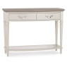 Montreal Grey 2 Drawer Console Table