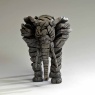 Edge Mocha Elephant Sculpture