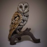 Edge Natural Barn Owl Sculpture