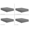 Highgrove Highgrove Mayfair 1000 Mattress & Platform Top Divan Set