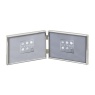 Sixtrees Double Frame - Silver Landscape