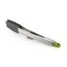 Elevate 12' Stainless Steel Tongs Grey / Green