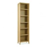 Brampton Oak Narrow Bookcase