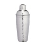 Barcraft Hammered Stainless Steel Cocktail Shaker 700ml