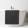 Christy Supreme Graphite Terry Towelling Bath Mat