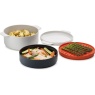 Joseph Joseph M-Cuisine 4-Piece Stackable Microwave Cooking Set - Stone/Orange