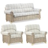 Desser Clifton Natural 3 Seater Suite