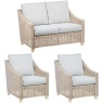 Desser Dijon Natural 3 Seater Suite