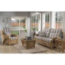 Desser Opera Light Oak 3 Seater Suite