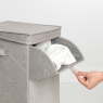 Brabantia Stackable Laundry Box Grey 35L flap