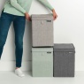 Brabantia Stackable Laundry Box Grey 35L stacked