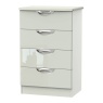 Cambourne Cam008 4 Drawer Midi Chest with Kashmir Gloss Fronts and Kashmir Surround