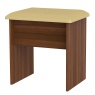Cambourne Cam040 Stool in Noche Walnut with Gold Seatpad