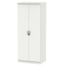 Cambourne Cam060 Double Wardrobe with Matt Grey Fronts and Grey Surround