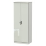 Cambourne Cam080 Tall Double Wardrobe with Kashmir Gloss Fronts and Kashmir Surround