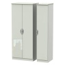 Cambourne Cam130 Triple Wardrobe with Kashmir Gloss Fronts and Kashmir Surround
