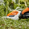 Stihl HSA26 Cordless Shrub Shear with grass