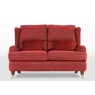 Wood Bros Bayford Fabric Compact Sofa - Benjamina Diamond Ruby