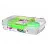 Sistema To Go 1.76L Bento Box in Green