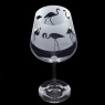 Dartington Aspect Flamingo Wine Glass