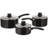 Judge Radiant 3 Piece Pan Set Black