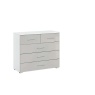 Stuttgart Soft Grey/Alpine White 2+3 Drawer Chest