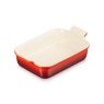 Le Creuset Heritage Deep Rectangular Dish Cerise