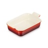 Le Creuset Heritage Deep Rectangular Dish Cerise