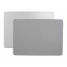 Creative Tops Faux Leather Silver Placemats Set of 4
