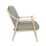 Ercol Marino Chair in Clear Matt Wood - Side View