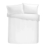 Appletree Signature Plain Dye White Duvet Cover Set