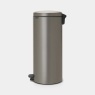 Brabantia Platinum Pedal Bin 30L