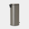 Brabantia Platinum Pedal Bin 30L