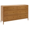 Ercol Ercol Salina 6 Drawer Wide Chest of Drawers