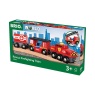 Brio Rescue Fire Fighting Train 33844