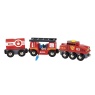 Brio Rescue Fire Fighting Train 33844