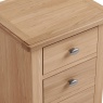 Geneva 3 Drawer Bedside - Angle View