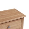 Geneva 6 Drawer Chest - Angled Top View