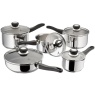 Judge Vista Draining 5 Piece Pan Set