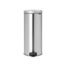 Brabantia 30L Pedal Bin - Matt Steel