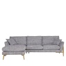 Ercol Forli Left Hand Facing Corner Chaise Sofa - Front View