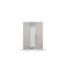 Stuttgart Alpine White/Soft Grey 197cm Height 3 Door Wardrobe