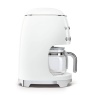 Smeg DCF02WHUK Coffee Machine - White Side 2