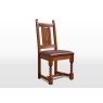 Wood Bros Old Charm Dining Chair Leather (Oc2286)