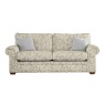 Parker Knoll Amersham 2 Seater Formal Back Sofa in Austen Oatmeal Fabric